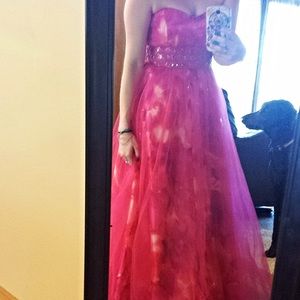 💗NEW💗 Deb brand pink strapless dress